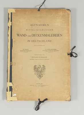 Appraisal: Aufnahmen Mittelalterlicher Wand-Und Deckenmalereien in Deutschland Berlin Ernst Wasmuth ND