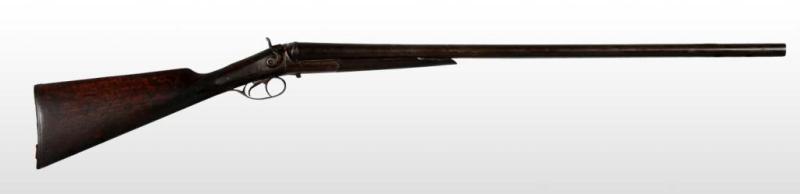 Appraisal: English W R Chards Double Barrel Shotgun Description OL -