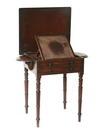 Appraisal: WRITING STAND - Fine th c walnut writing stand Thumb