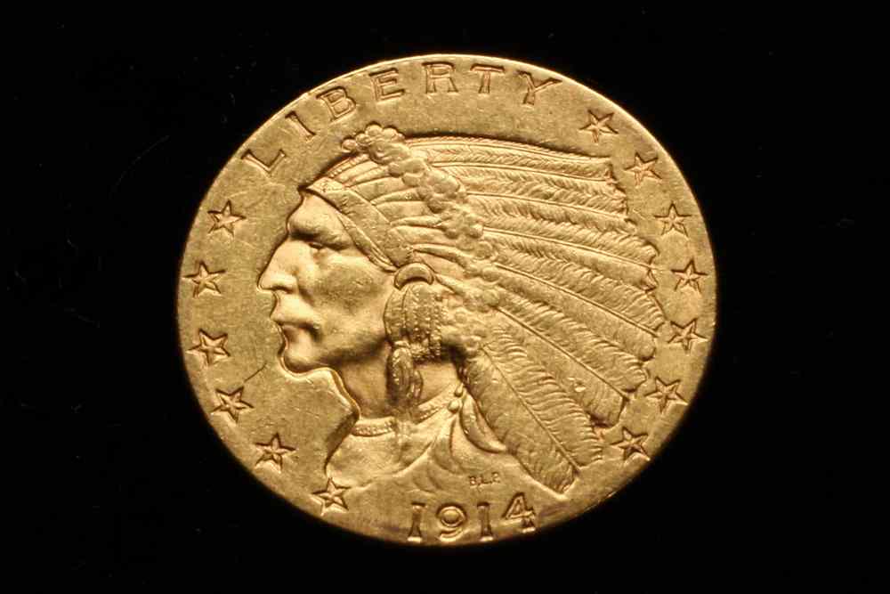 Appraisal: COIN - Indian Head dollar gold coin ungraded