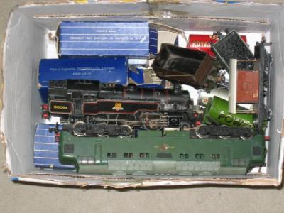 Appraisal: Hornby Dublo rolling stock comprising three rail Bo-Bo diesel locomotive