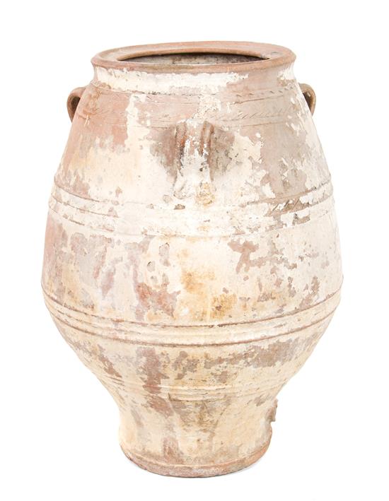 Appraisal: Sale Lot An Amphora Storage Jar of baluster form with