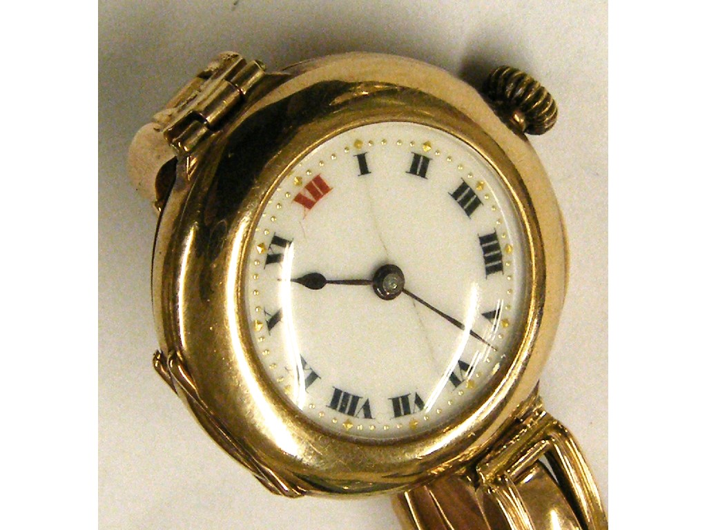 Appraisal: Early ct Rolex lady's wristwatch hallmarked Birmingham the white dial