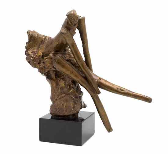 Appraisal: Reuben Nakian American - Dancer bronze inscribed Nakian and numbered