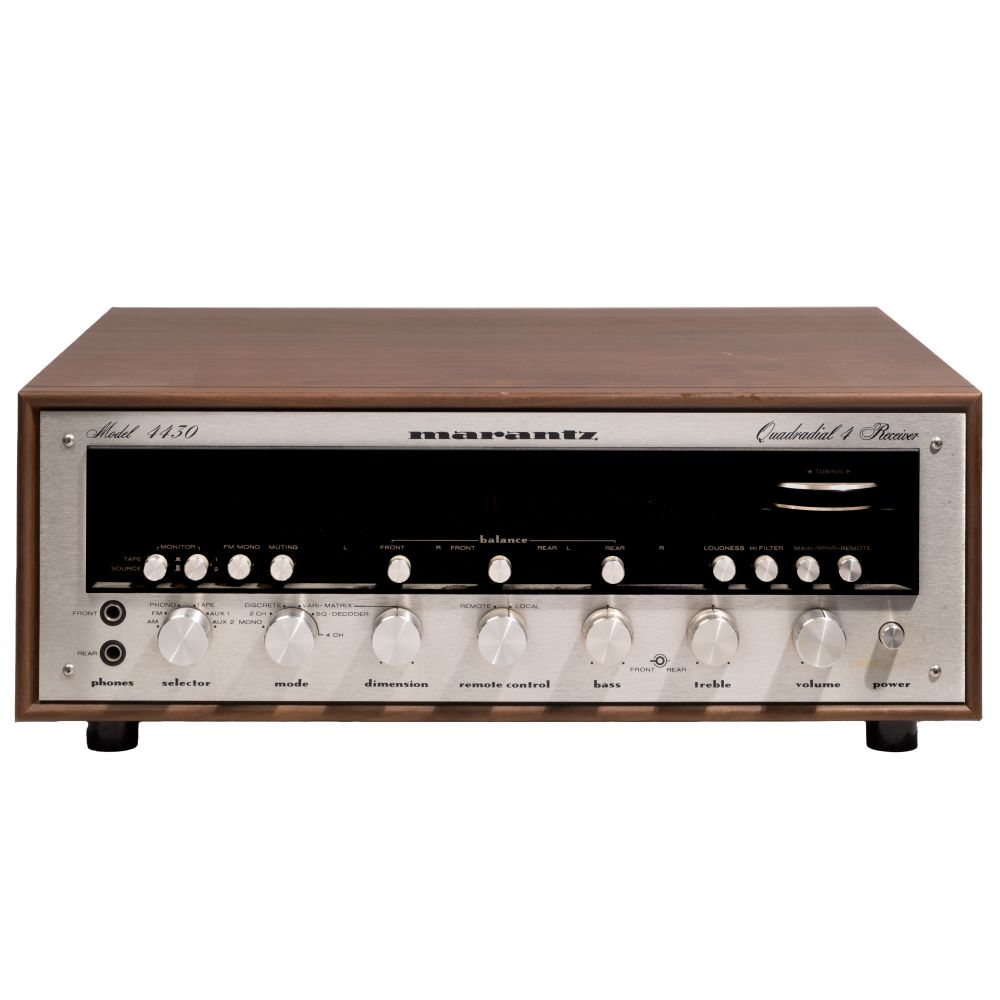 Appraisal: MARANTZ MODEL QUADRADIAL RECEIVER -channel amplifier and AM FM receiver