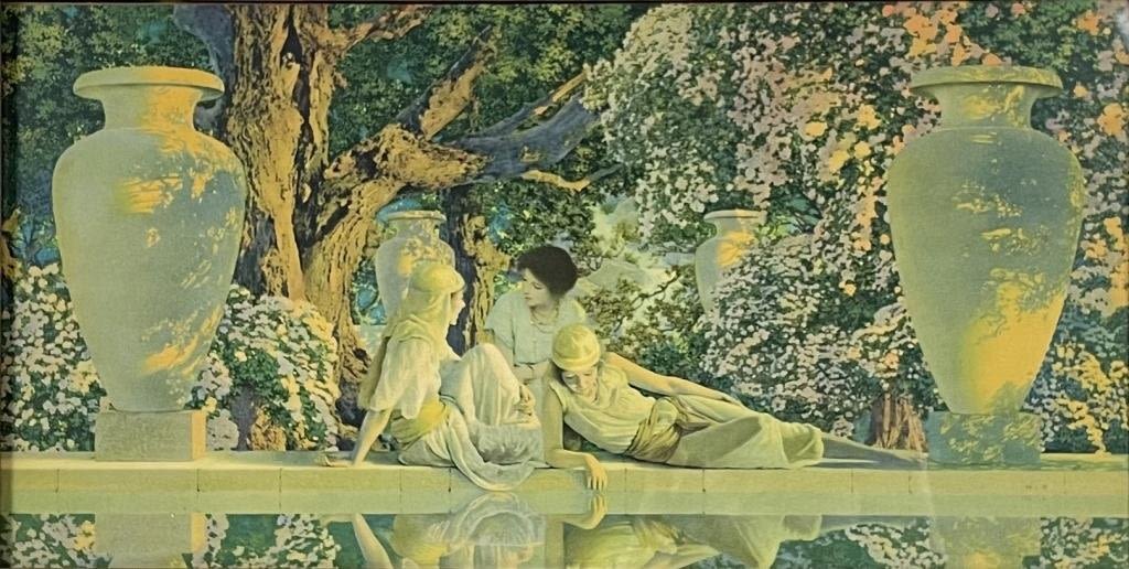 Appraisal: Maxfield Parrish The Garden Of Allah PrintMinor nicks to frame