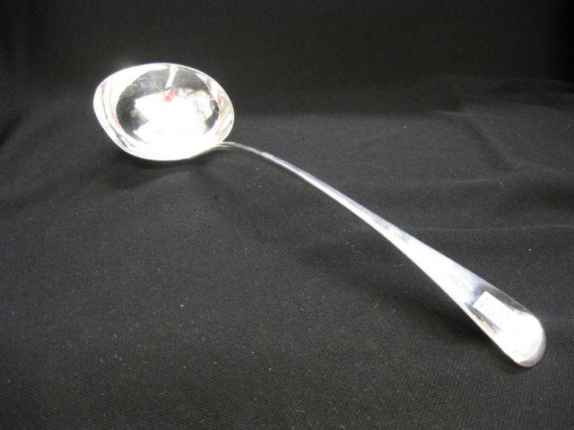 Appraisal: English Sterling th Century Soup Ladle hallmarks London - maker