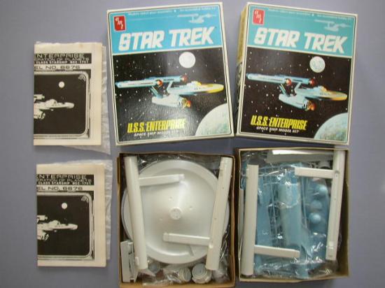 Appraisal: Star Trek U S S ENTERPRISE Two identical kits of