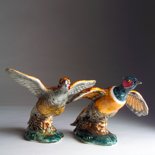 Appraisal: Two STANGL pieces to include a Cock Pheasant and a