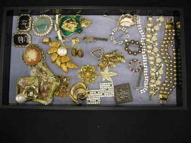 Appraisal: Lot of Estate Costume Jewelry brooches bracelets more