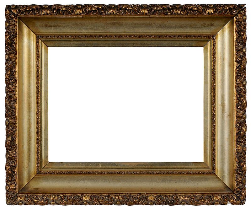 Appraisal: American Gilt Frame late th early th century gilt wood