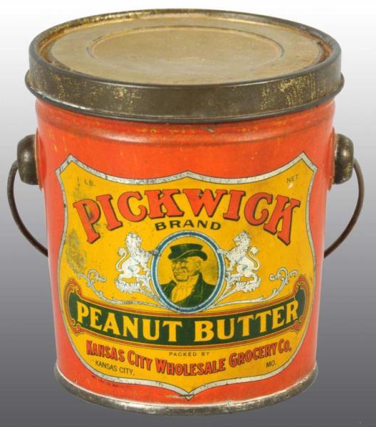 Appraisal: Pickwick Brand Peanut Butter Pail Description Packed by Kansas City