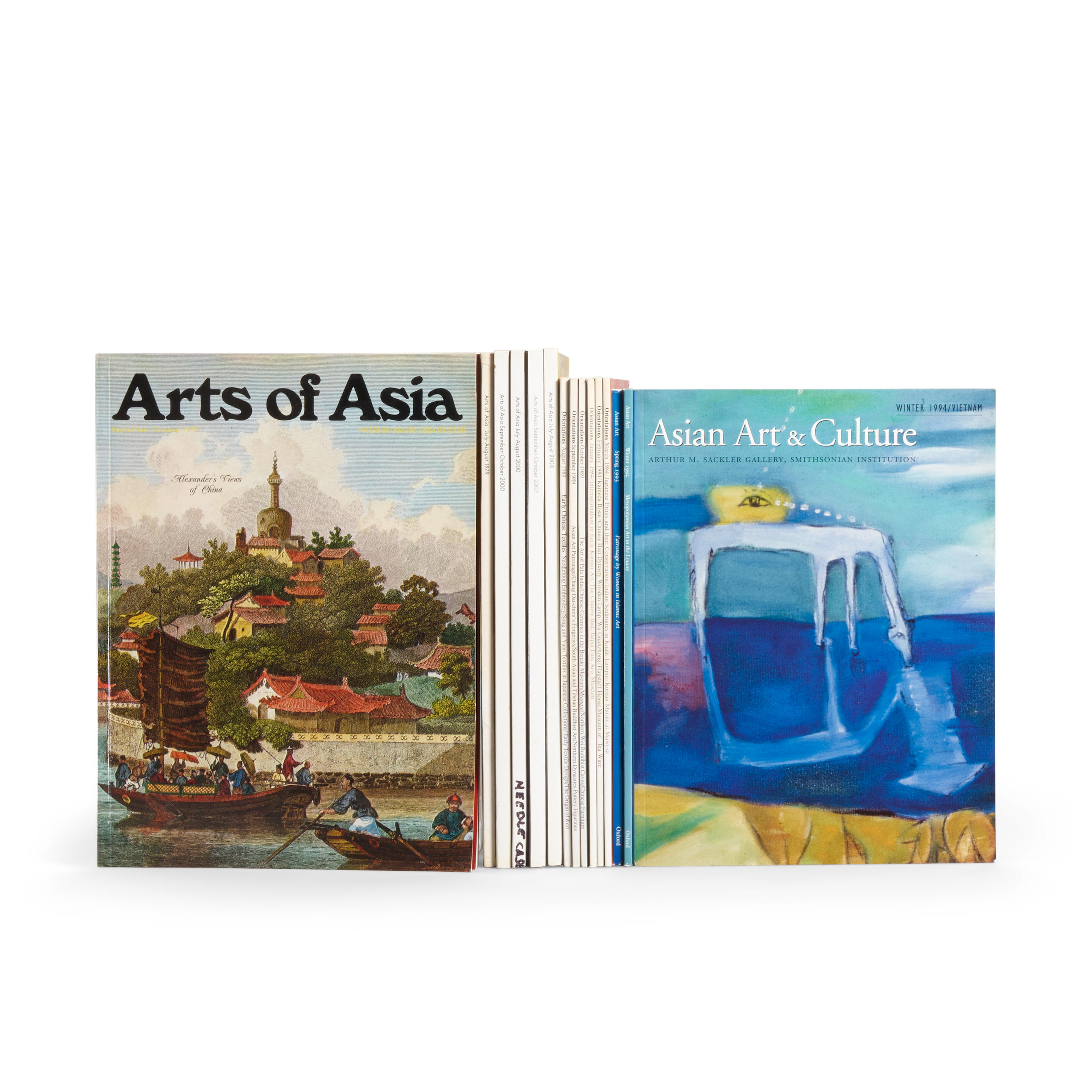 Appraisal: A GROUP OF ASIAN ART JOURNALS Comprising trade and museum