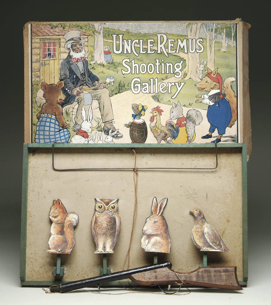 Appraisal: UNCLE REMUS SHOOTING GALLERY Rare game depicts Uncle Remus sitting