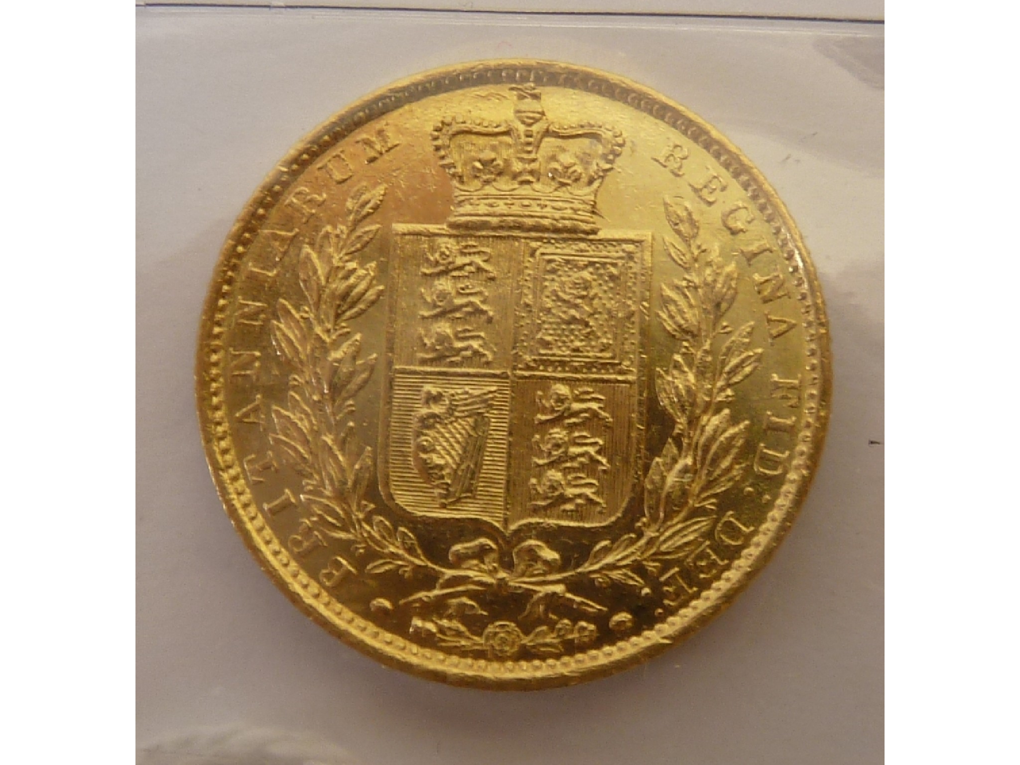 Appraisal: A QUEEN VICTORIA GOLD SOVEREIGN extra fine