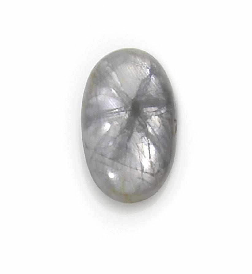 Appraisal: Trapiche Gray Sapphire BurmaTrapiche sapphires are another kind of ''star