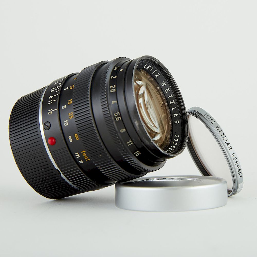 Appraisal: Leitz SummilLux Camera Lens Leitz SummilLux camera lens For Leica