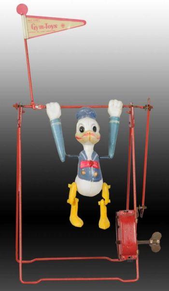 Appraisal: Walt Disney Linemar Donald Duck Acrobat Toy Description Japanese Includes