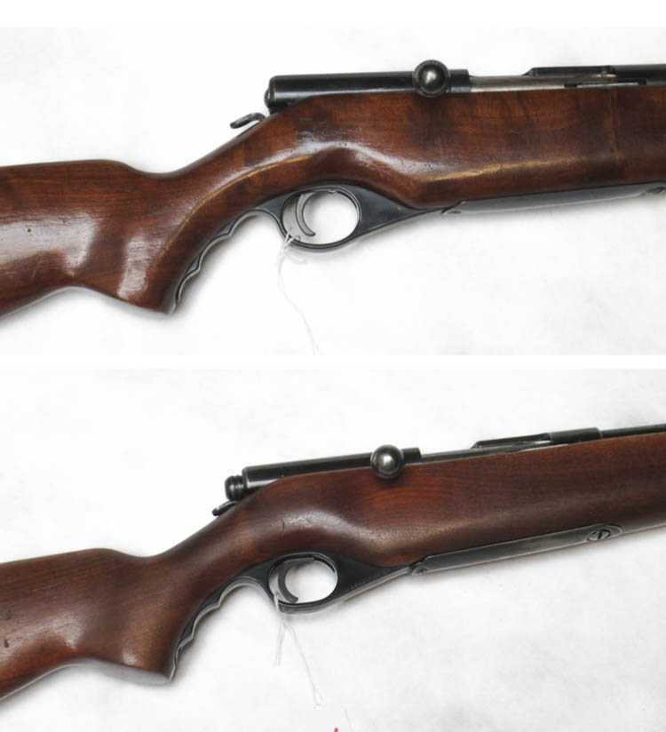 Appraisal: TWO MOSSBERG MODEL D BOLT ACTION SHOTGUNS both are gauge