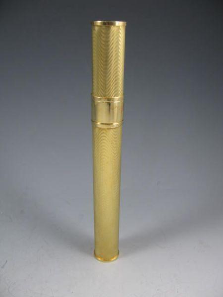 Appraisal: KT Gold Cigar Case hallmarked to base and interior of