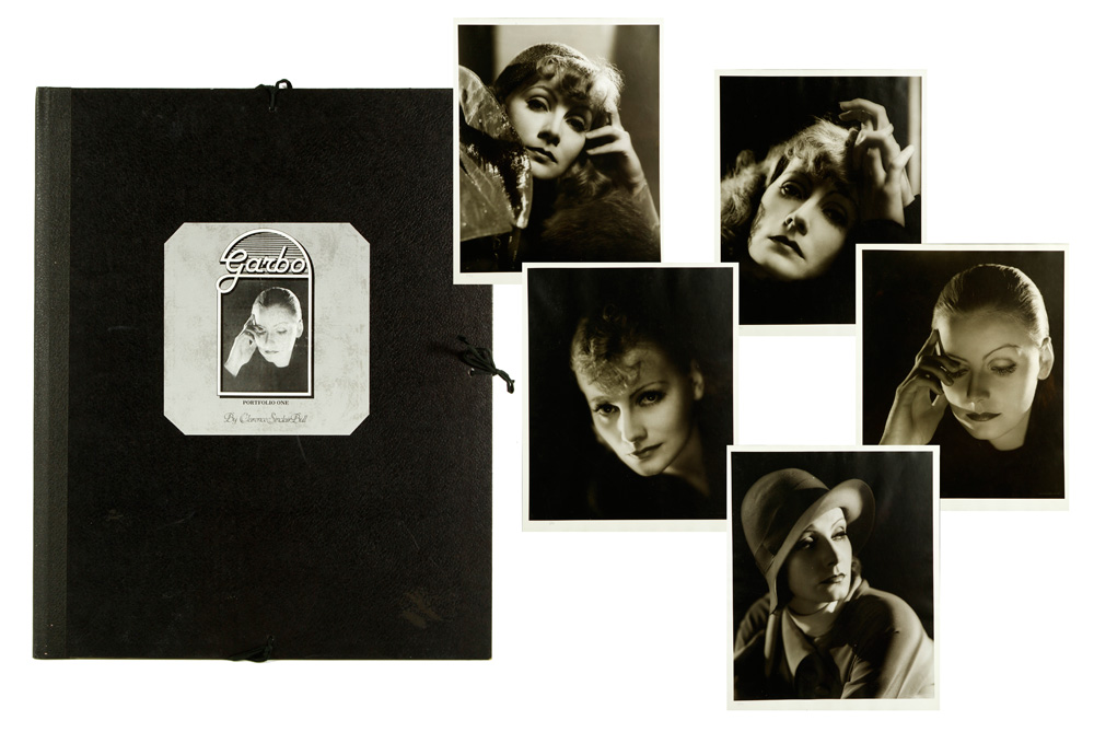 Appraisal: - Sinclair-Bull Images of Greta Garbo Silver Gelatin Prints Clarence