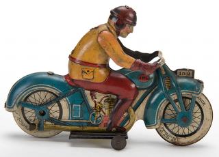 Appraisal: Blue French Motorcycle Blue French Motorcycle France JML ca late