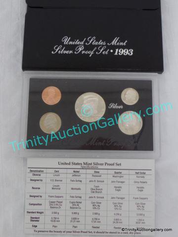 Appraisal: US Mint Silver Proof Coin Set Sealed in US Mint