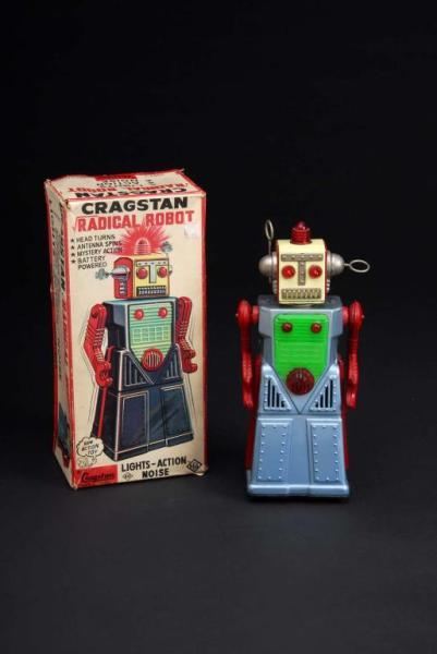 Appraisal: Radical Robot Toy Description Japanese Made by Kayo Working When