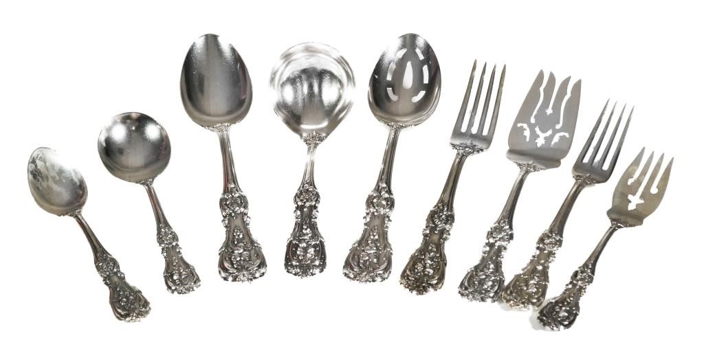 Appraisal: pieces of Reed Barton sterling in the Francis I pattern