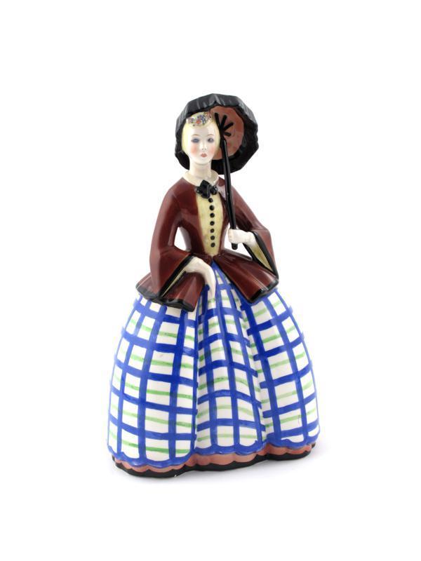 Appraisal: A Lenci Pottery figure of a woman