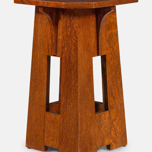 Appraisal: Arts and Crafts Style American th Century Side Table in