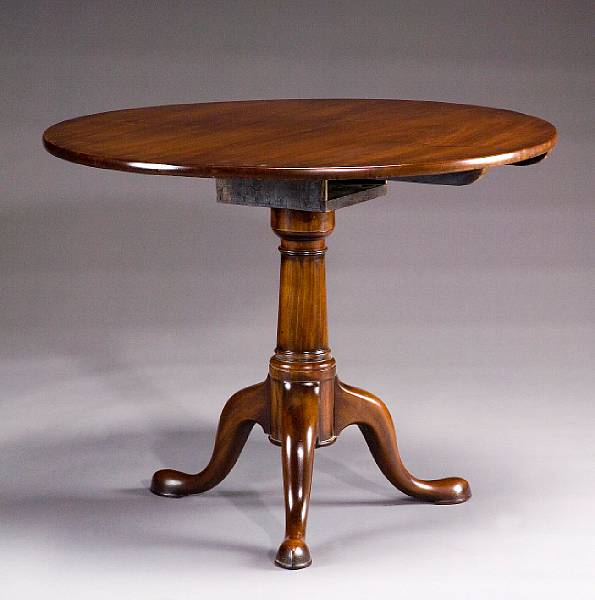 Appraisal: A George II mahogany center table second quarter th century