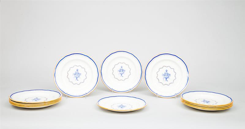 Appraisal: Set of Twelve Spode Copeland Porcelain Luncheon Plates in Estimate