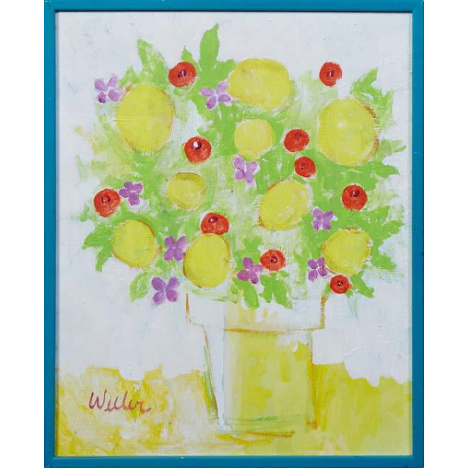 Appraisal: Melvin Dell Weller - Louisiana Mexico Potted Lemon Tree th