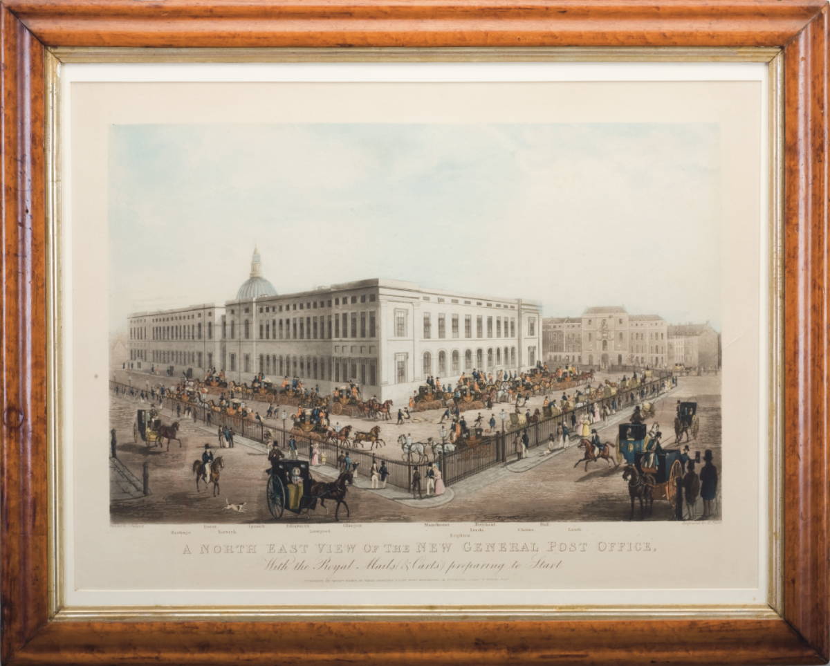 Appraisal: A NORTH EAST VIEW OF THE NEW GENERAL POST OFFICE