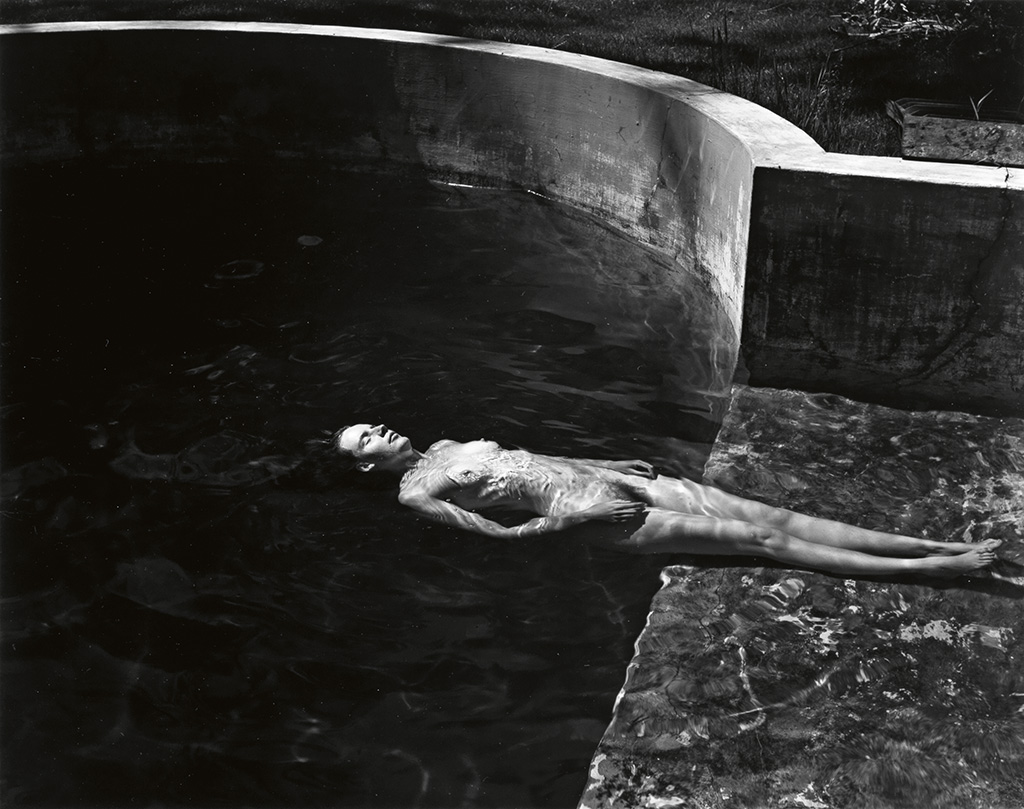 Appraisal: WESTON EDWARD - WESTON COLE - Nude floating in pool