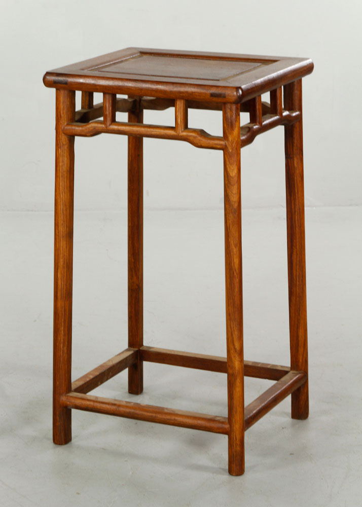 Appraisal: - Chinese Stand Stand China huanghuali wood h x w