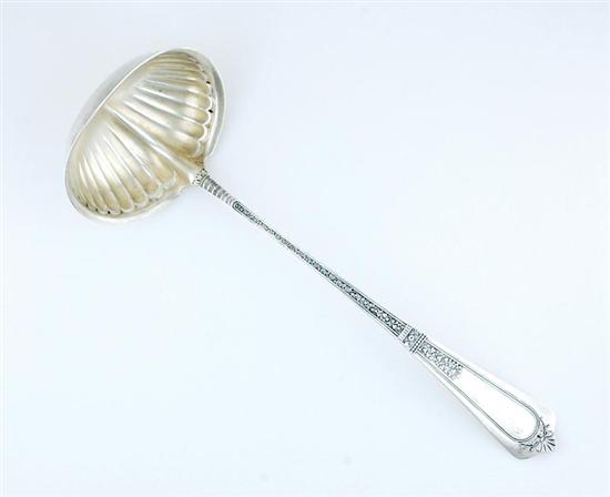 Appraisal: Gorham sterling ladle circa Domestic pattern marked L and oz