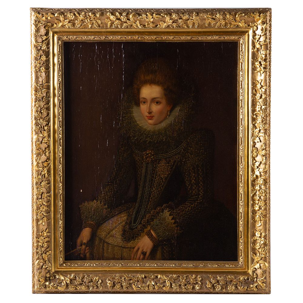 Appraisal: Artist Unknown th c Queen Elizabeth I oil th century