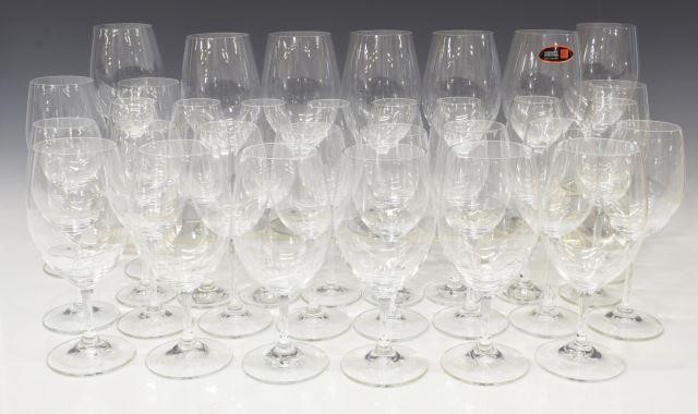 Appraisal: lot of Riedel colorless glass stemware comprising champagne flutes h