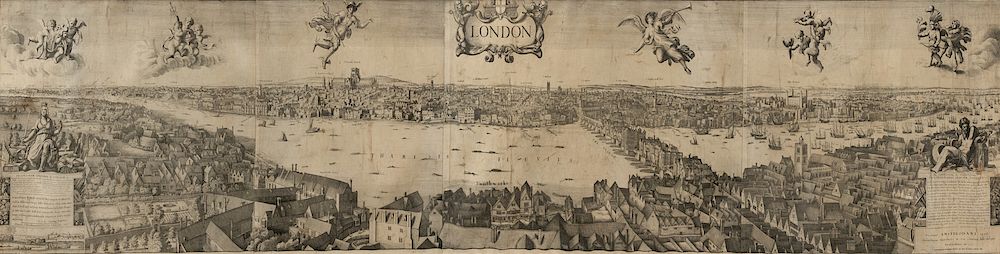 Appraisal: HOLLAR Wenceslaus - London London Robert Martin Lithographed reproduction of