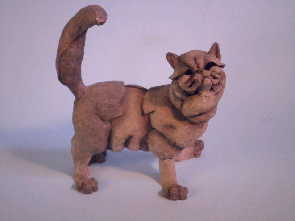 Appraisal: A resin Breed Apart cat