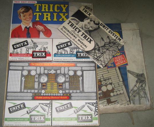 Appraisal: Two Trix unit system sets Tricy Trix and Moto Trix