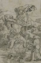 Appraisal: In the Manner of Albrecht D rer German - Saint