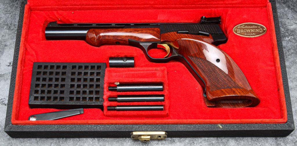 Appraisal: BROWNING AUTOMATIC MEDALIST PISTOL Browning Arms Company Made in Belgium