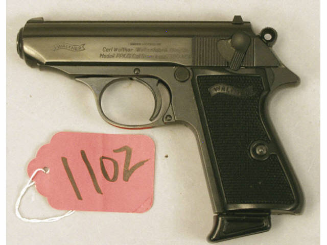 Appraisal: Walther PPK S cal sn S Imported by Inter Arms