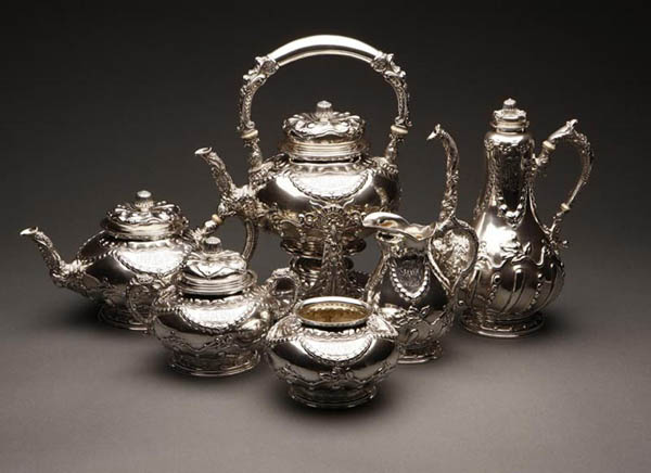 Appraisal: A Gorham sterling six piece coffee tea service A Gorham