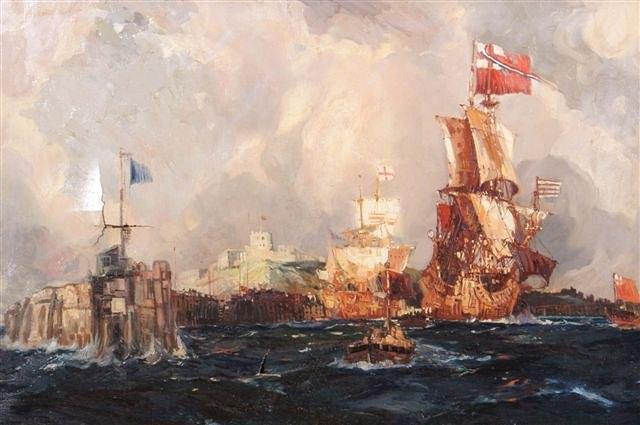 Appraisal: FRANK HENRY MASON - - 'Off to the Spanish Main'