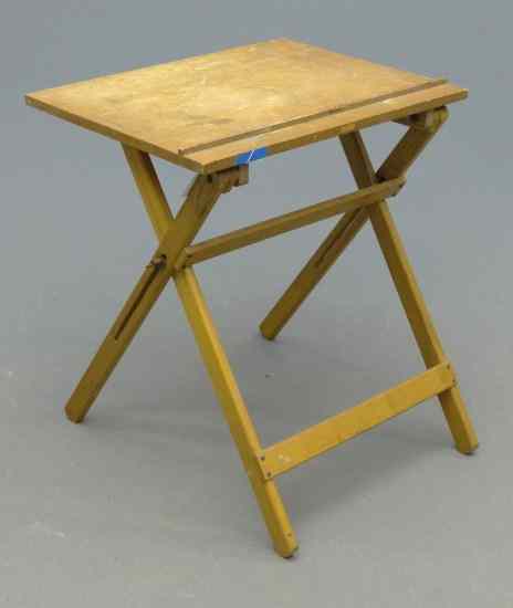 Appraisal: Portable drafting table Top '' x ''