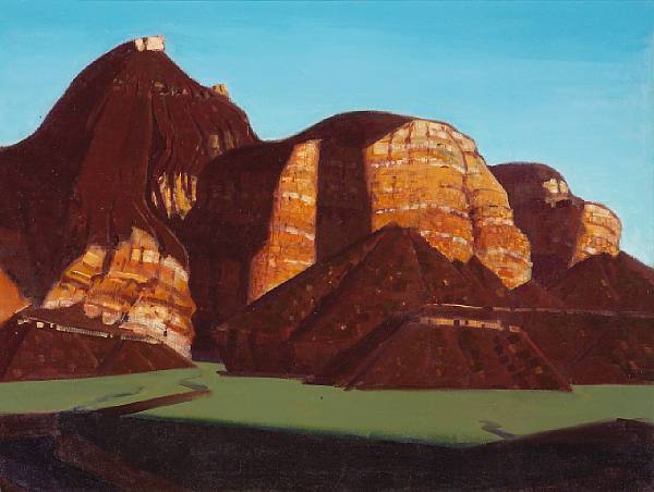 Appraisal: Conrad Buff American - 'Virgin River Country Utah' signed 'Conrad